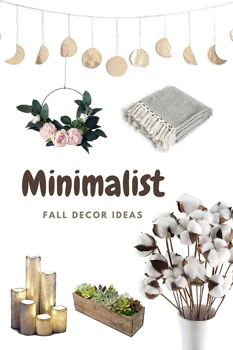minimalist fall decor ideas